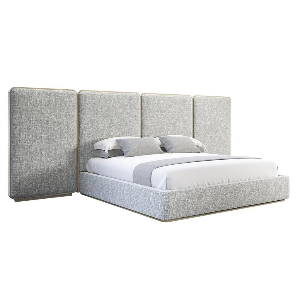 BOX CAMA TAPIZADA KING GEM 200 (E)