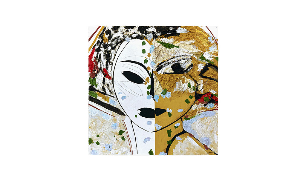 CUADRO AH CARLOTA 150X150 CM