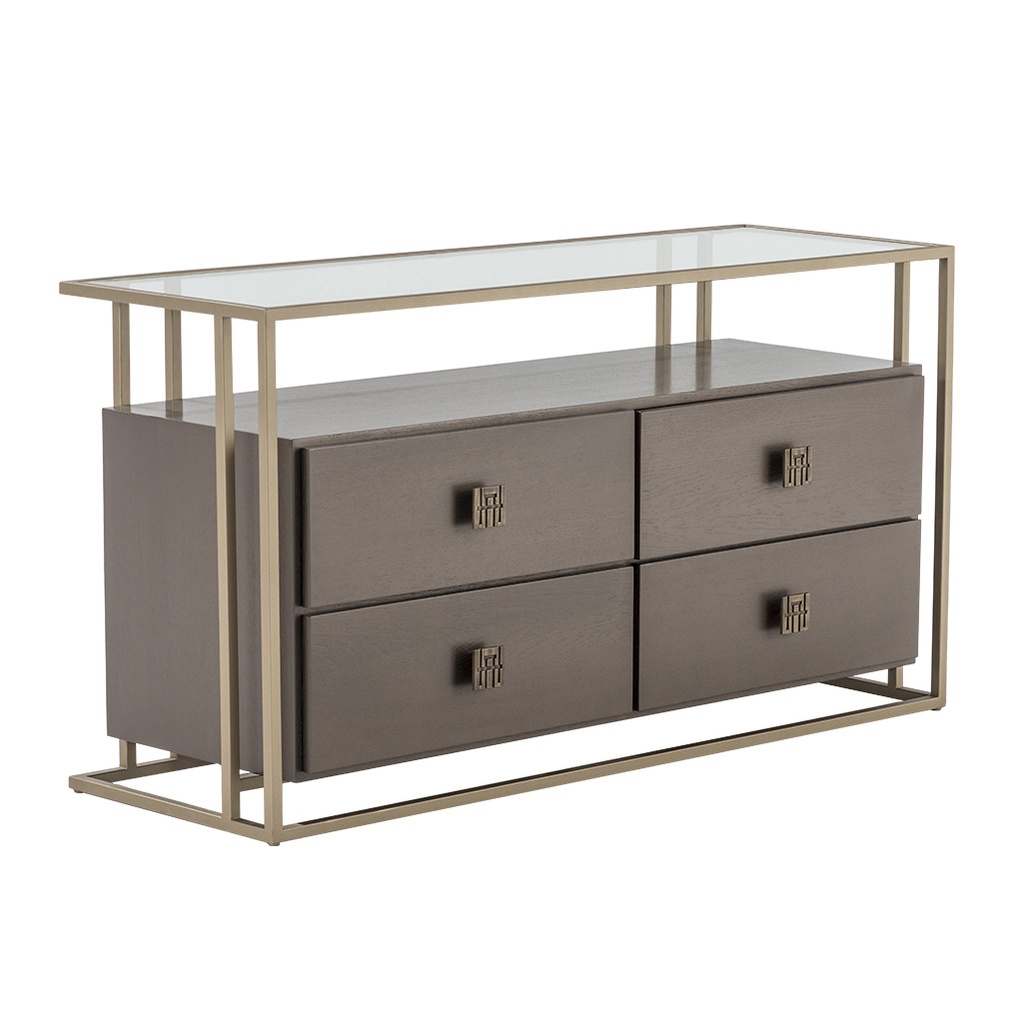 BOLERO DRESSER 100 (GLASS TOP)